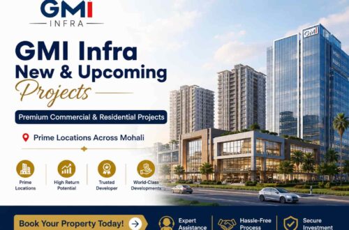 GMI Infra Projects in Mohali | Commercial & Residential 4 GMI Infra New Upcoming Projects in Mohali 1