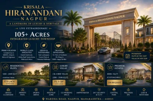 Krisala Hiranandani Nagpur: Price, Plots, Villas, Amenities & Location 4 Krisala Hiranandani Nagpur