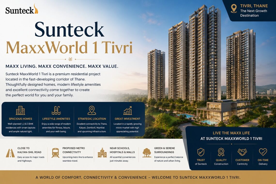 Sunteck MaxxWorld 1 Tivri