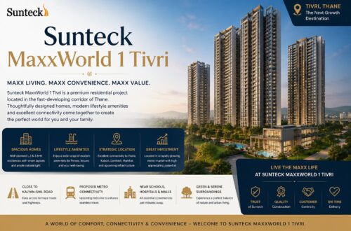 Sunteck MaxxWorld 1 Tivri Premium Residential Living with Comfort 4 Sunteck MaxxWorld 1 Tivri