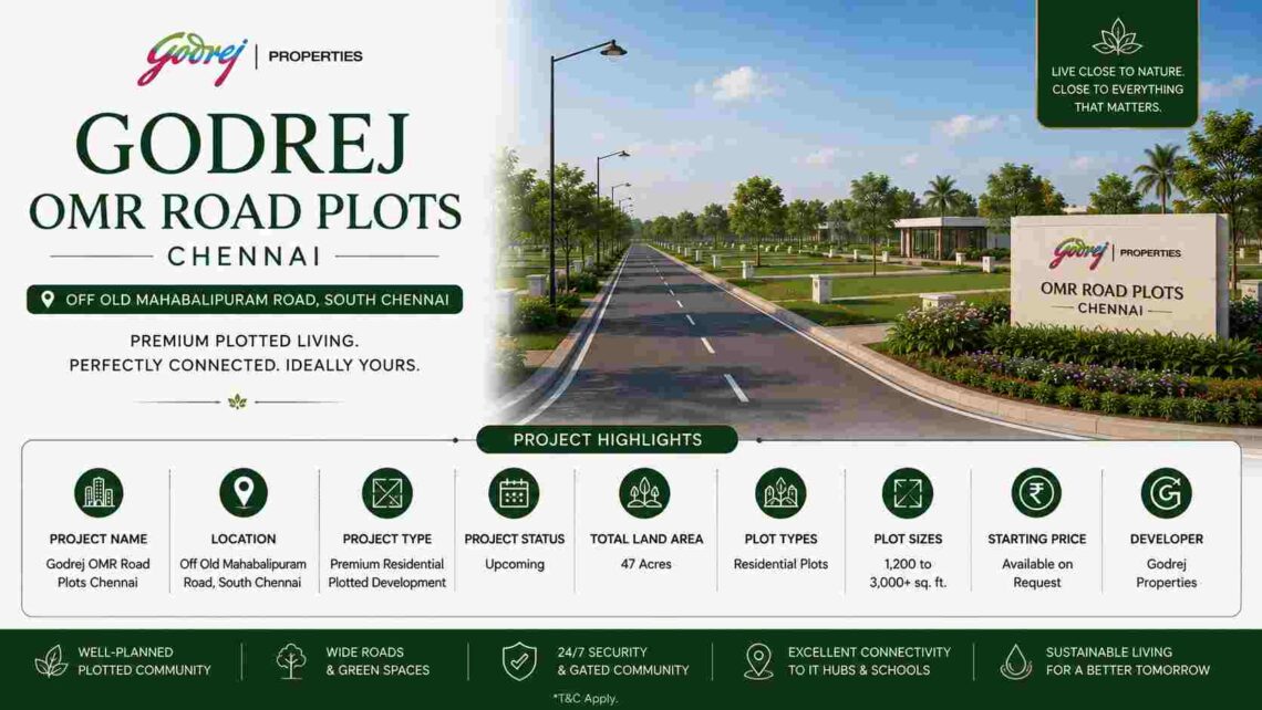 Godrej Plots OMR Road Chennai