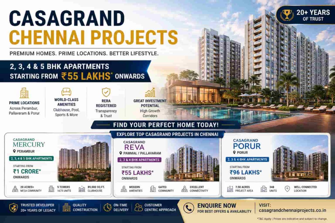 Casagrand Chennai Projects 2