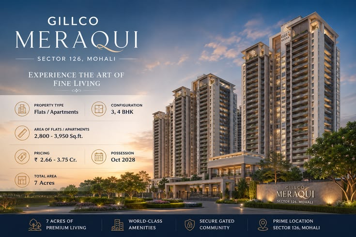 Gillco Meraqui Sector 126 Mohali