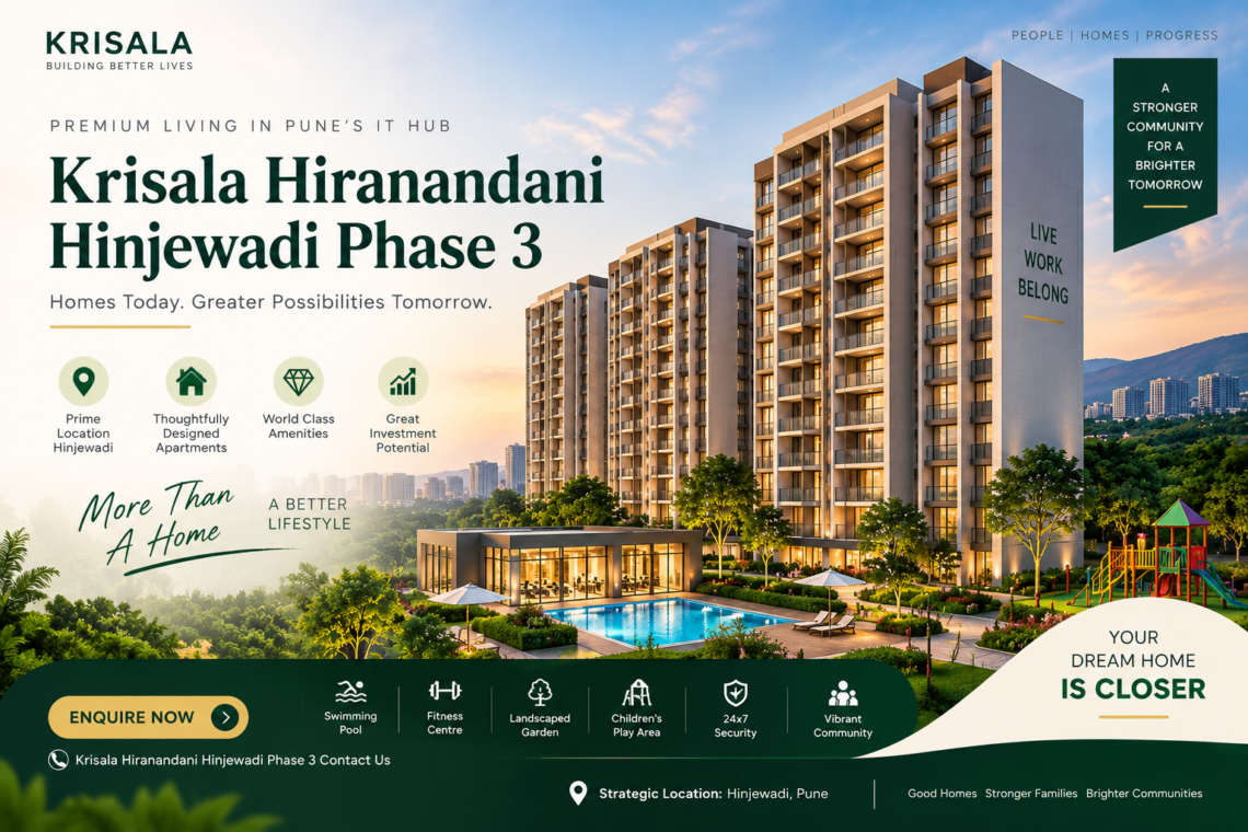Krisala Hiranandani Hinjewadi Phase 3