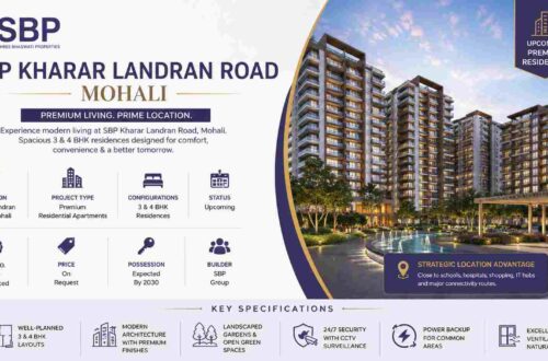 SBP Kharar Landran Road Mohali: 3 & 4 BHK Apartments Guide 4 SBP Kharar Landran Road Mohali