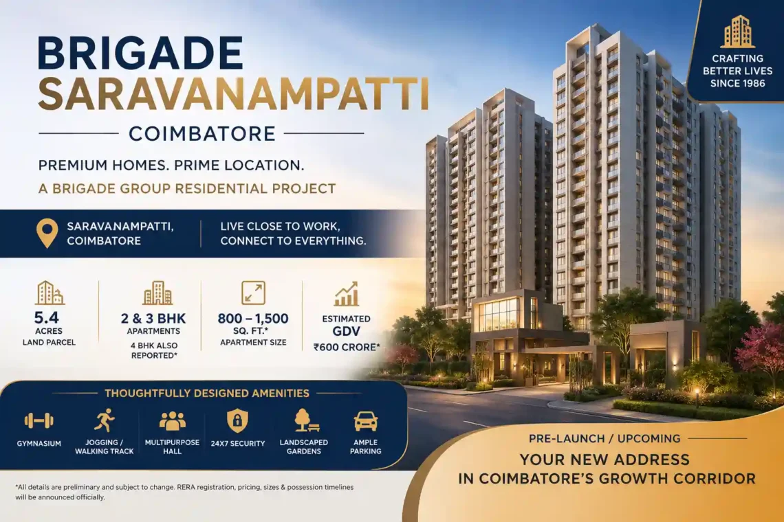 Brigade Saravanampatti